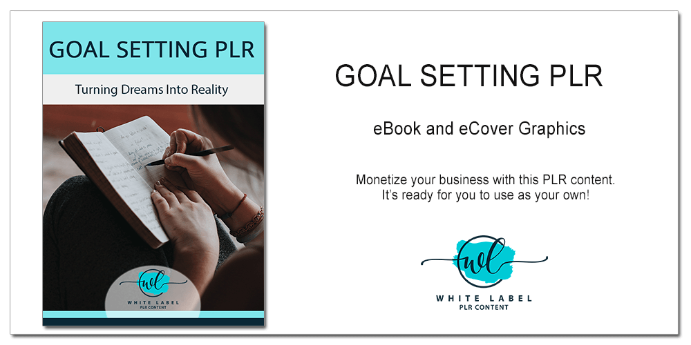 Goal Setting PLR eBook and Graphics