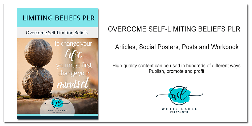 Overcome Self-Limiting Beliefs PLR Content