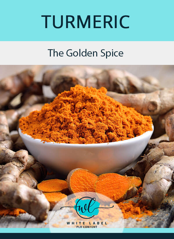 Turmeric PLR - The Golden Spice-image