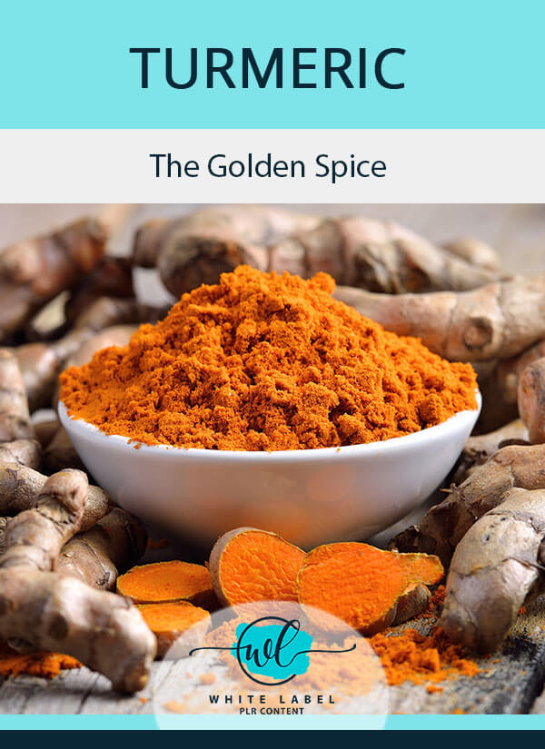 Turmeric PLR Pack - Report or eBook